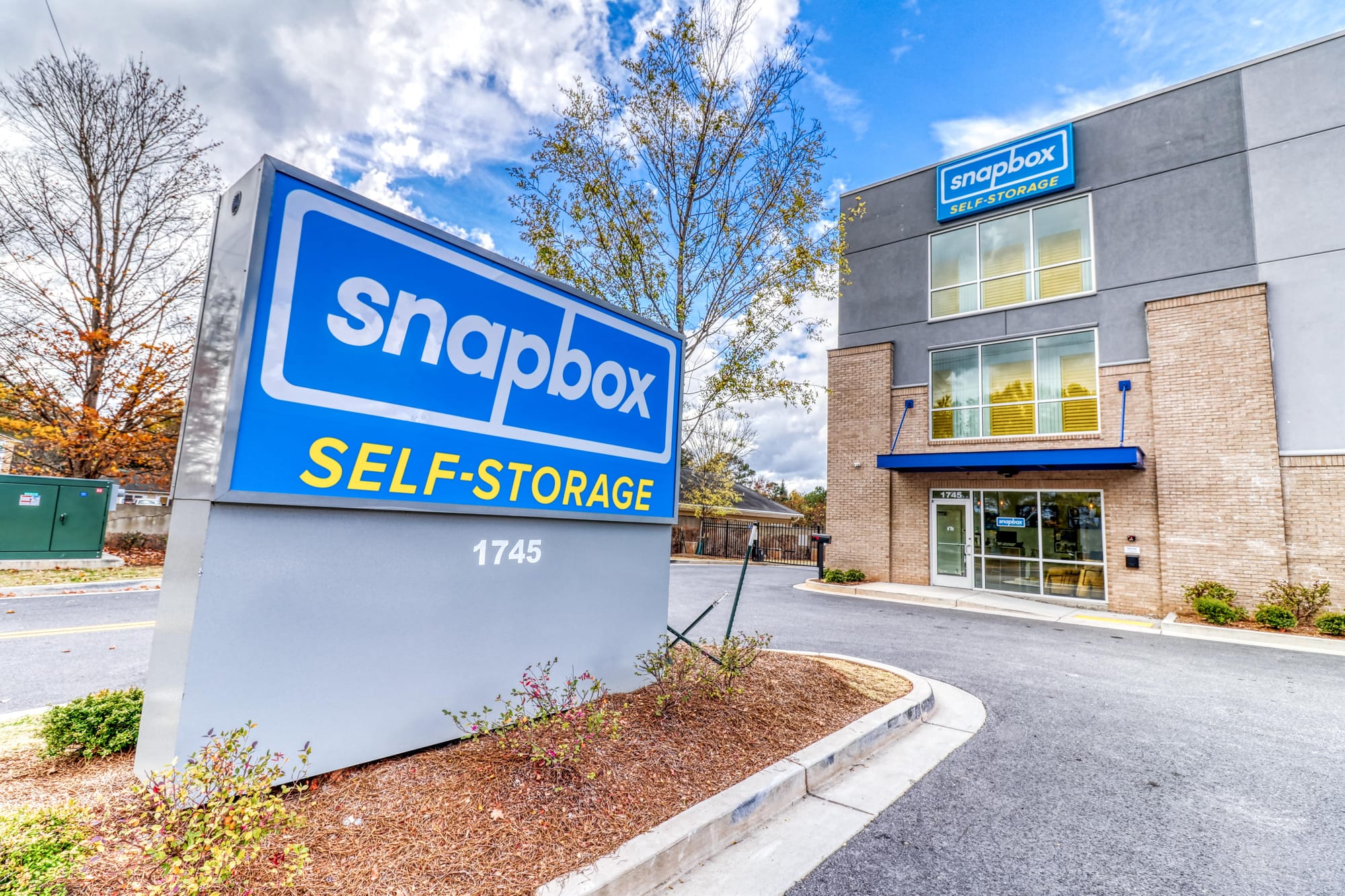 Snapbox Self Storage facility in Marietta, Georgia