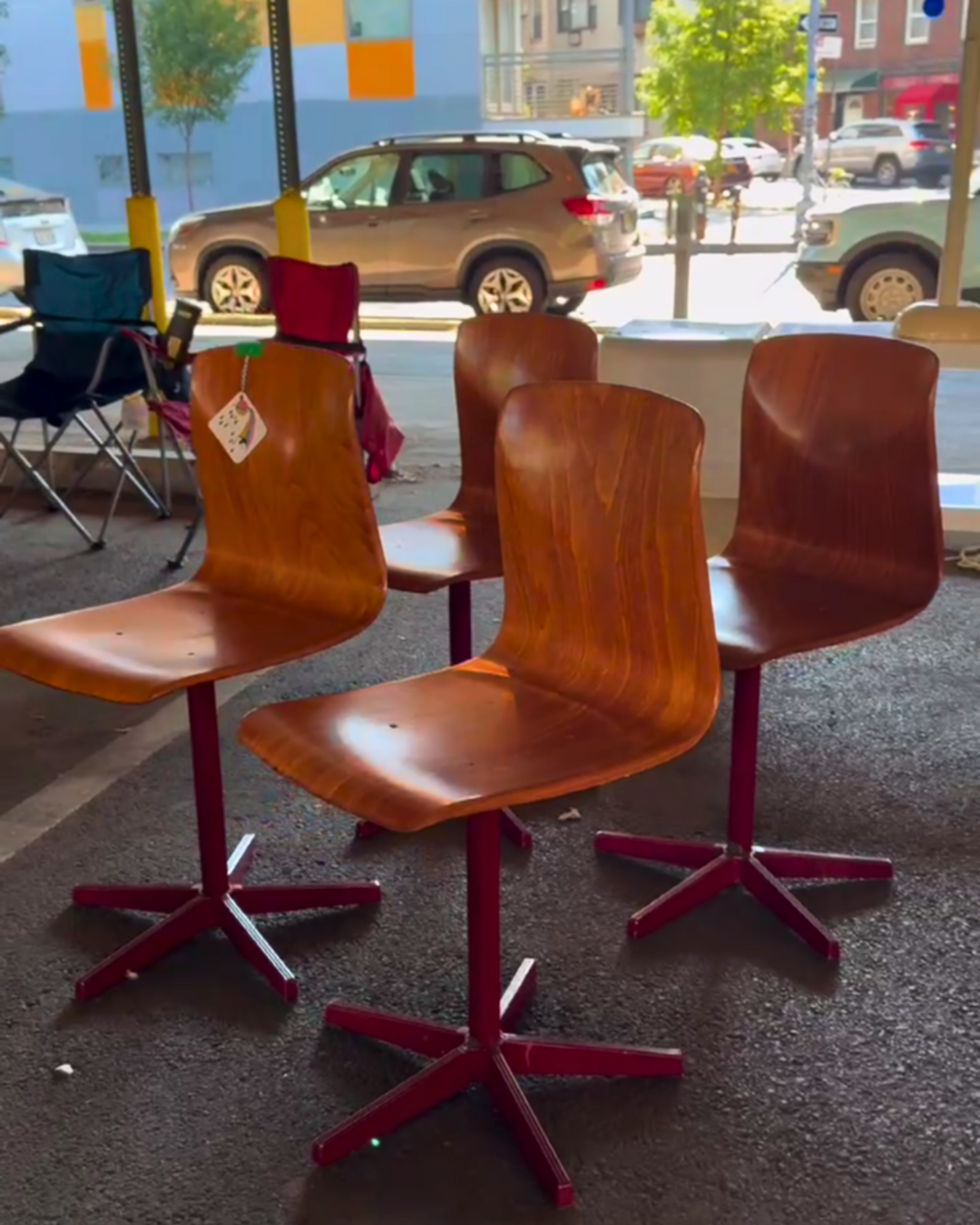 Lugg at BQ Flea: Making Big Vintage Finds Easy to Move in NYC