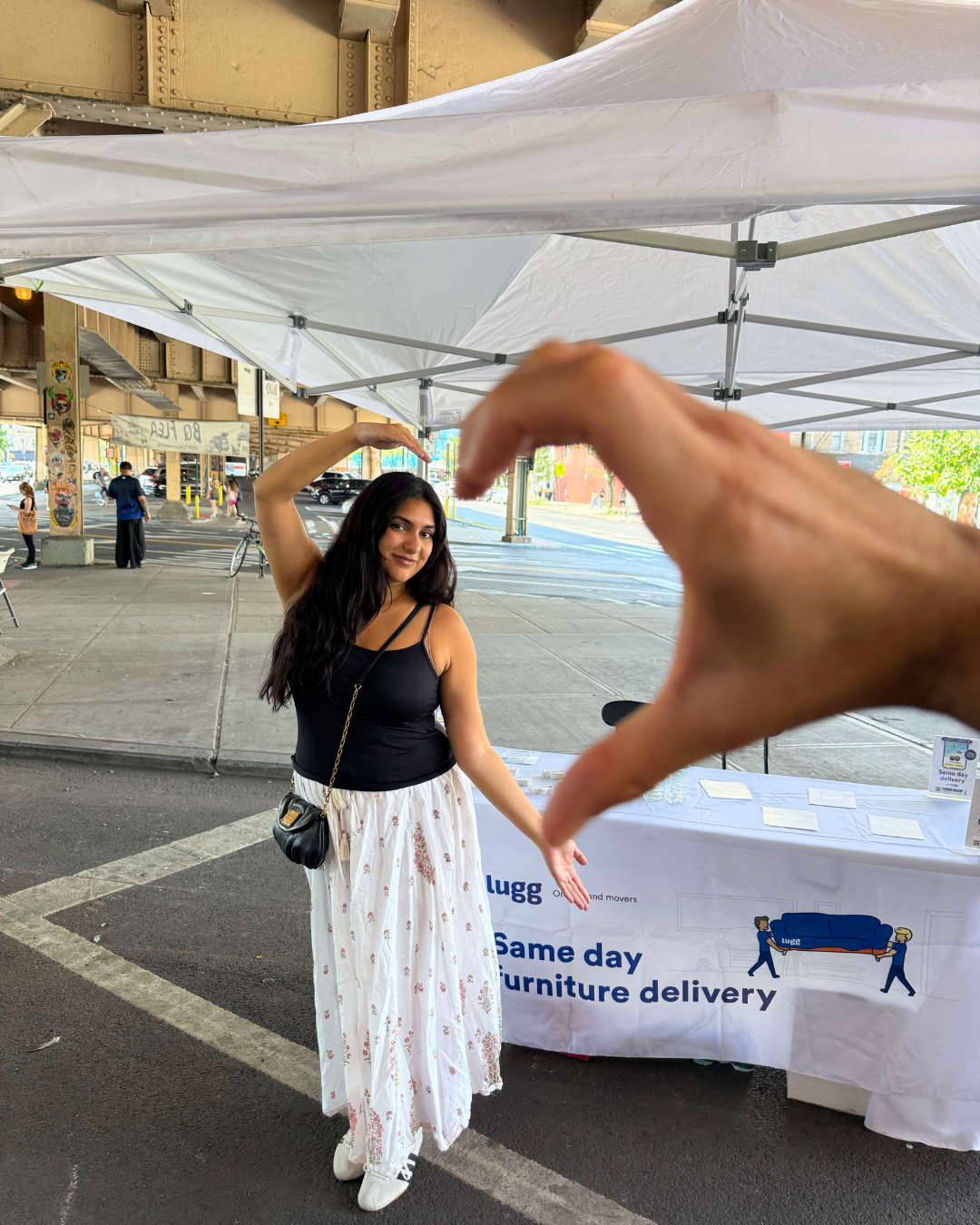 Lugg at BQ Flea: Making Big Vintage Finds Easy to Move in NYC