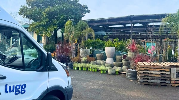 How Sloat Garden Center Uses Lugg for Fast, Reliable Plant & Pottery Delivery Across the Bay Area
